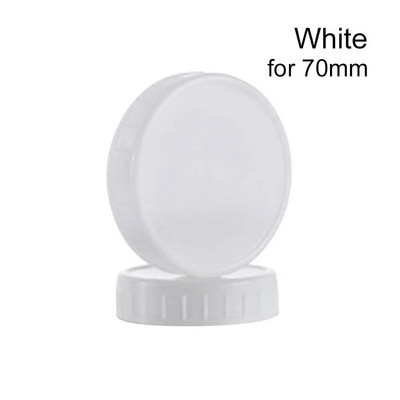 Καπάκι βάζου Mason 70mm 86mm Καλή σφράγιση Επαναχρησιμοποιήσιμο πλαστικό κάλυμμα μπουκαλιού σφράγισης για βάζο με φαρδύ στόμα ανθεκτικό στεγανά εργαλεία κουζίνας