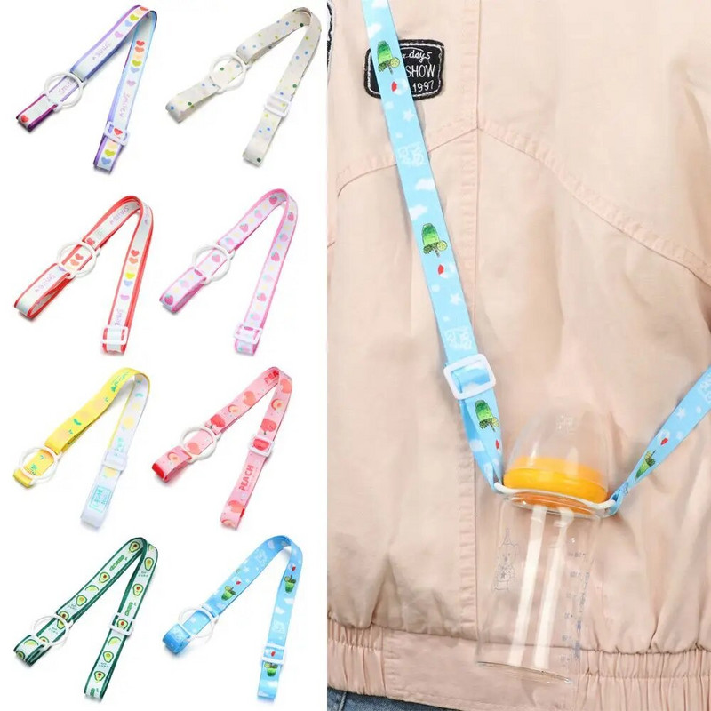 Állítható, hordozható, kényelmes vízforraló kellékek palackcsat zsinór akasztó kötél vállpánt vizespalack pánt