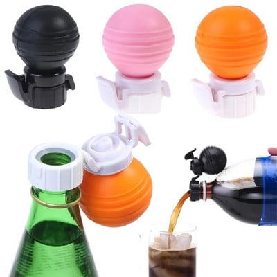 Αδιάβροχο Φουσκωτό Carbonation Keeper Air Tight Pump Cola Drink Sealer Πώμα φιάλης καπάκι αναψυκτικού Καπάκι μπουκαλιού ανθρακούχο ποτό