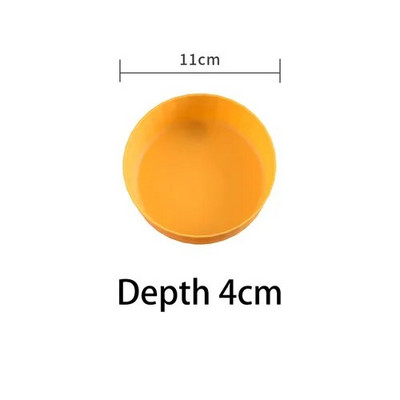 Кухненска купа с плодове Чиния за къмпинг Контейнер за храна Кутия за съхранение Пикник Потапяне Торта с подправки Малка чиния