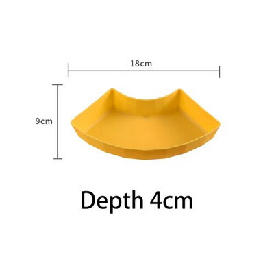 Кухненска купа с плодове Чиния за къмпинг Контейнер за храна Кутия за съхранение Пикник Потапяне Торта с подправки Малка чиния