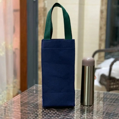 Vászon vizespalack táska tömör fogantyúval Négyzet alakú palackok tartó Nagy kapacitású Rotundity esernyőtáska Kezdőlap