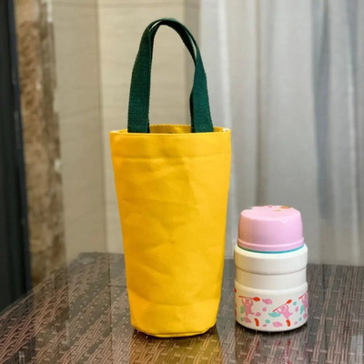 Vászon vizespalack táska tömör fogantyúval Négyzet alakú palackok tartó Nagy kapacitású Rotundity esernyőtáska Kezdőlap