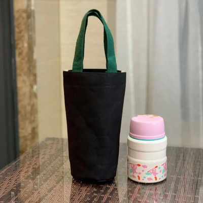 Vászon vizespalack táska tömör fogantyúval Négyzet alakú palackok tartó Nagy kapacitású Rotundity esernyőtáska Kezdőlap