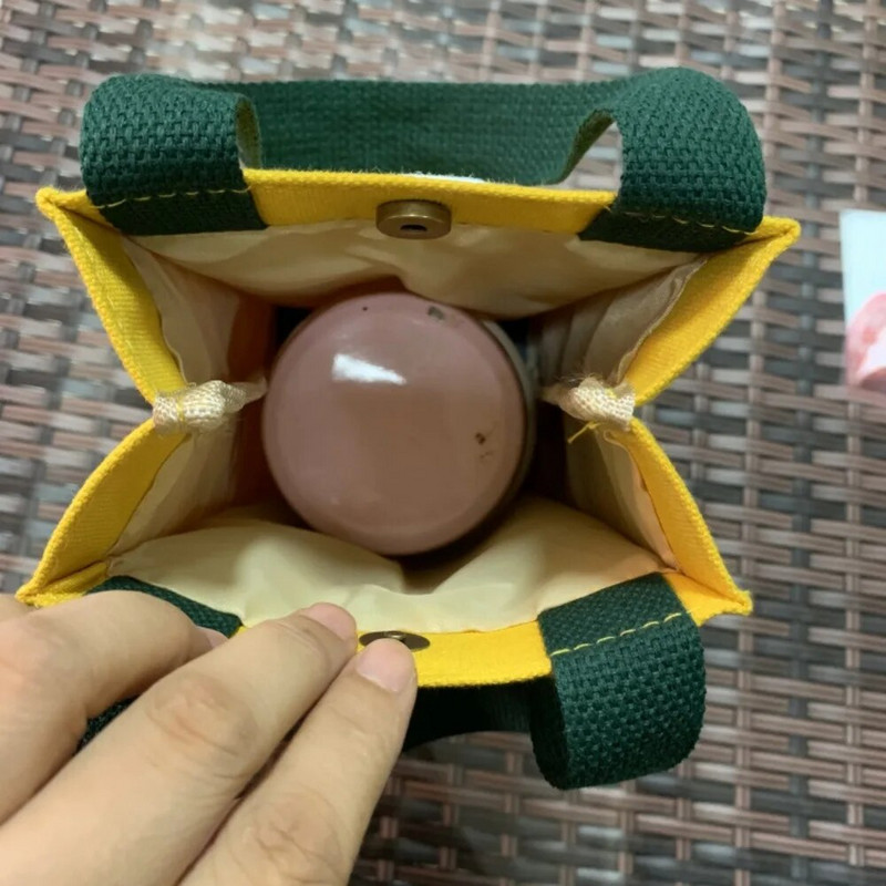 Vászon vizespalack táska tömör fogantyúval Négyzet alakú palackok tartó Nagy kapacitású Rotundity esernyőtáska Kezdőlap