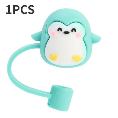 5/1db szilikon szívószál fedők sapka Aranyos virágos szívószál tetők poharakhoz Porálló ivószalma sapkák Újrafelhasználható szívószálak hegyek fedők