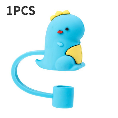 5/1db szilikon szívószál fedők sapka Aranyos virágos szívószál tetők poharakhoz Porálló ivószalma sapkák Újrafelhasználható szívószálak hegyek fedők