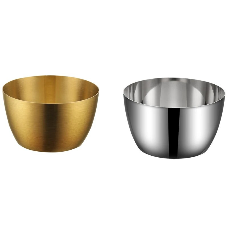 Από ανοξείδωτο ατσάλι Με επίπεδο κάτω μέρος Μπολ για φρουτοσαλάτες Ramen μεγάλης χωρητικότητας Μπολ Σούπας Μίξερ αυγών Δοχείο φαγητού Επιτραπέζια σκεύη κουζίνας