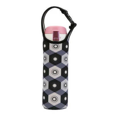 1 db hordozható sport vizes palack fedő szigetelő hüvely táska tok vákuum csésze tasak kültéri kemping ivóeszköz tartozékok