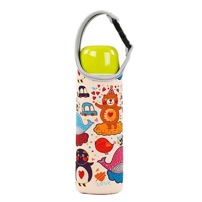 1 db hordozható sport vizes palack fedő szigetelő hüvely táska tok vákuum csésze tasak kültéri kemping ivóeszköz tartozékok