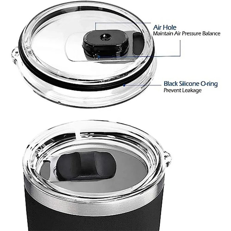 20/30 oz mágneses pohár fedelének cserefedelei, kompatibilisek a Yeti Travel kiömlésmentes csészefedelekkel csúszkakapcsolóval