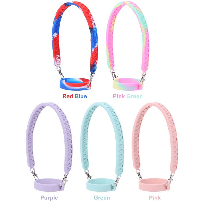 Szilikon vizespalack fogantyú, illik a legtöbb 8-40 oz-os palackhoz