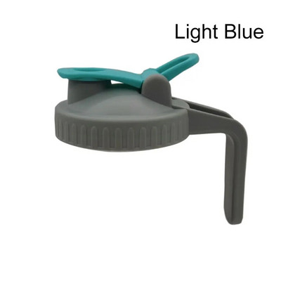 86 mm-es újrafelhasználható műanyag befőttesüveg fedelek széles szájú tégelyhez Szivárgásmentes tömítésű palackfedeles kifolyófedél fogantyús konyhai szerszámmal