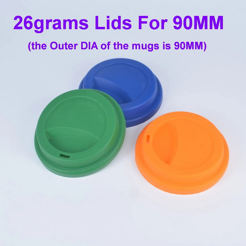 1 τεμ 26 γραμμάρια 9 cm Universal επαναχρησιμοποιήσιμα καπάκια φλυτζανιών σιλικόνης Φρέσκο κάλυμμα μόνωση σιλικόνης Κάλυμμα κούπας καφέ Καπάκια κούπας καφέ
