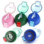 2бр. Термос за многократна употреба със сламка Резервна бутилка за вода Детска чаша Капак Капак за чаша Силиконови капаци за чаши