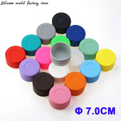 Silicone World Silicone Cup Bottle Cover 7,0CM Heat Insulation Coaster Sleeve Κάλυμμα Κυπέλλου νερού Θήκη 70mm Αντιολισθητικό μανίκι μπουκαλιού