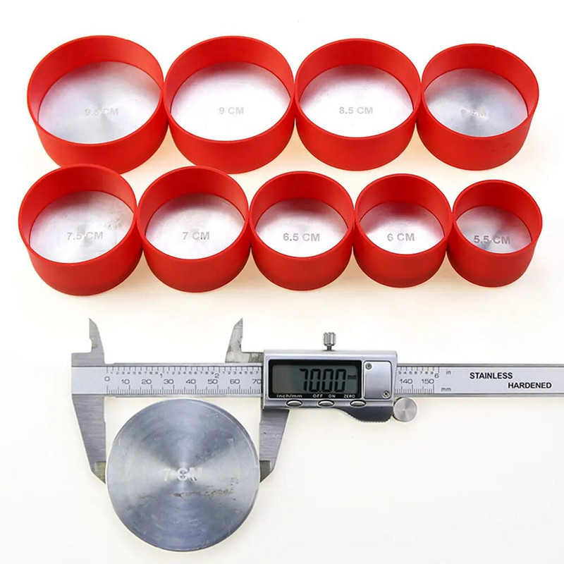 Silicone World Silicone Cup Bottle Cover 7,0CM Heat Insulation Coaster Sleeve Κάλυμμα Κυπέλλου νερού Θήκη 70mm Αντιολισθητικό μανίκι μπουκαλιού