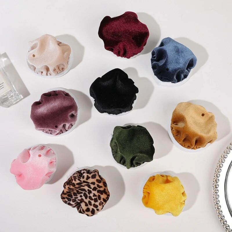 Universal Drink Cover Scrunchie Drink Protector για γυναίκες με άχυρο που πλένεται ελαστικό κάλυμμα ποτηριού Προμήθεια φιάλης KXRE