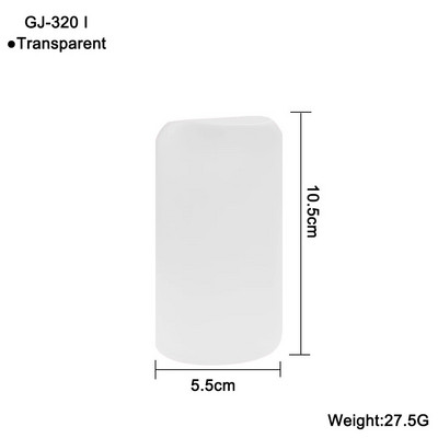 1 buc capac de protecție din silicon pentru pahare termo cilindru drept antiderapant biberon de apă din sticlă antiopărire și izolare termică
