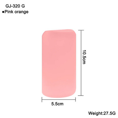 1 buc capac de protecție din silicon pentru pahare termo cilindru drept antiderapant biberon de apă din sticlă antiopărire și izolare termică