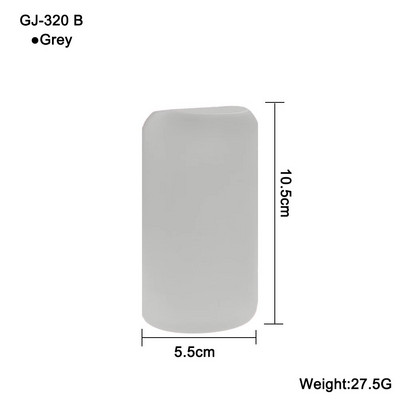 1 buc capac de protecție din silicon pentru pahare termo cilindru drept antiderapant biberon de apă din sticlă antiopărire și izolare termică