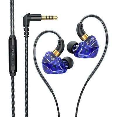 Căști cu fir EARDECO 3,5 mm Căști pentru jocuri în ureche Căști Bass cu microfon Căști stereo cu fir pentru computer Oppo Xiaomi