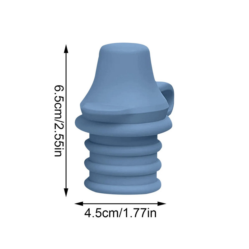 Φορητό Kids No Spill Choke Bottle Water Adapter with Tube Drinking Stight for Baby Drink Feeder Καπάκι μπουκαλιού με προστασία από διαρροή νερού