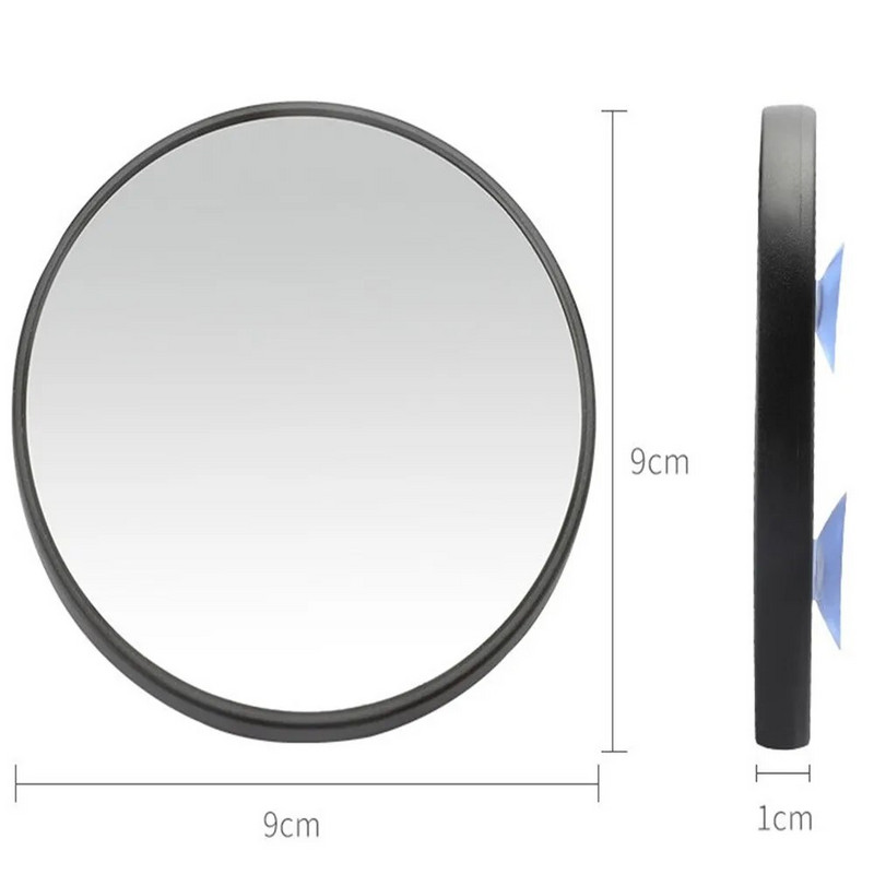 Νέος μεγεθυντικός καθρέφτης βεντούζα 5X/10X/15X Γυναικείο Εργαλείο μακιγιάζ ομορφιάς Καλλυντικό ντους Μεγεθυντικός γυαλί για το σπίτι Καθρέφτης νεσεσέρ 9cm