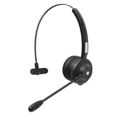 Căști fără fir Bluetooth 5.1 Căști pentru telefon Centru de apeluri Computer de birou Anulare zgomot Serviciu clienți cu microfon