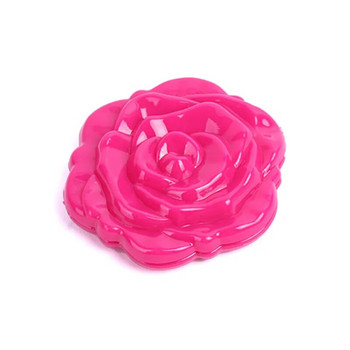 Mini Mirror Retro Rose Flower Φορητός μικρός καθρέφτης μακιγιάζ τσέπης Καθρέφτες χεριών διπλής όψης Συμπαγές καλλυντικό εργαλείο ομορφιάς Τουαλέτα