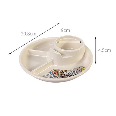 4 мрежести чинии за храна Дете Детска вечеря Поднос Плодове Комплект кутии за закуски Сервизи за хранене Отделение за хранене Чинии Сервиращи ястия Салата