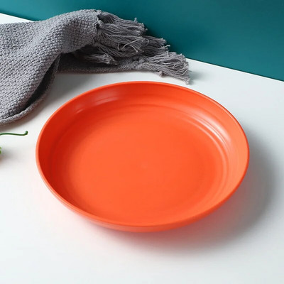 Детска чиния за вечеря Нечуплива закуска Купа със слама Сос Подправка Ястие Разградими ЕКО-приятелски съдове Костни съдове Цветни