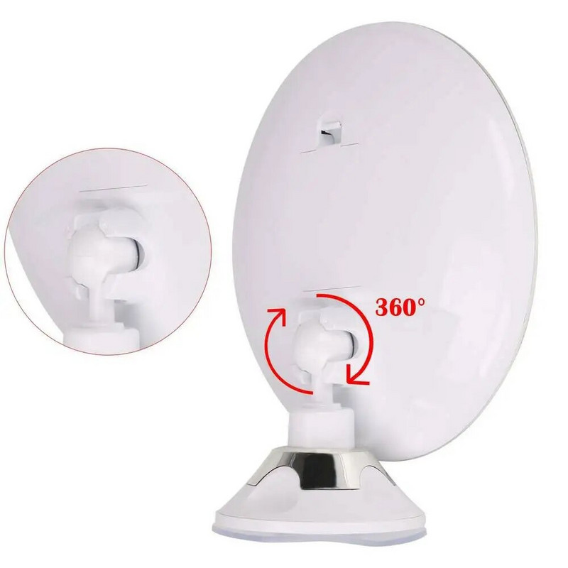 Καθρέφτης Μακιγιάζ με 10X Φώτα LED Μεγεθυντικός Καθρέφτης Καλλυντικά Καθρέφτες Μεγέθυνση LED Καθρέφτες Μακιγιάζ