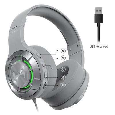 Edifier Gaming Headset HECATE G30 II USB vezetékes fejhallgató RGB Lighting 7.1 Surround Sound PC PS4 PS5 Xbox mikrofonnal