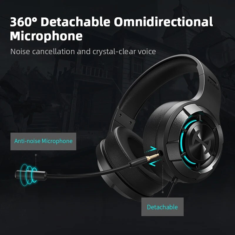 Edifier Gaming Headset HECATE G30 II USB vezetékes fejhallgató RGB Lighting 7.1 Surround Sound PC PS4 PS5 Xbox mikrofonnal