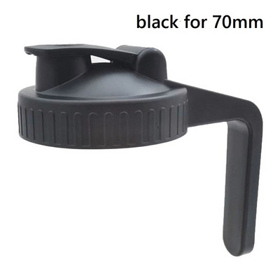 1 db újrafelhasználható 86 mm-es befőttesüveg fedele széles szájú tégelyhez, műanyag szivárgásmentes tömítésű palackfedeles kifolyófedél fogantyúval, otthoni konyhai eszközzel