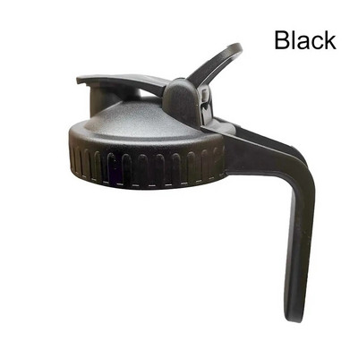 1 db újrafelhasználható 86 mm-es befőttesüveg fedele széles szájú tégelyhez, műanyag szivárgásmentes tömítésű palackfedeles kifolyófedél fogantyúval, otthoni konyhai eszközzel