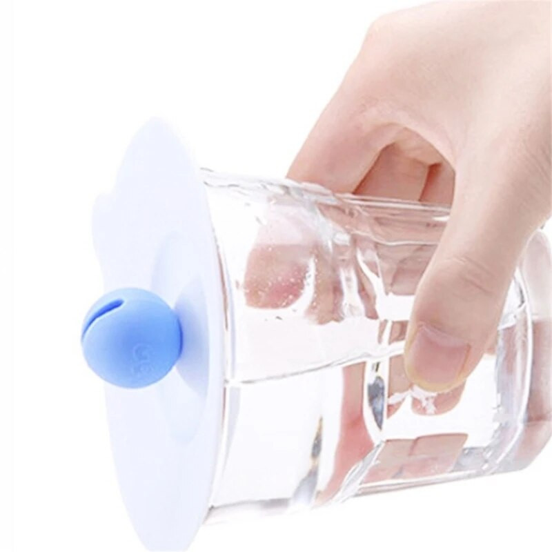 Élelmiszer-minőségű szilikon pohárfedelek Újrafelhasználható italos pohárfedél Univerzális bögrefedél Szivárgásmentes légmentes bögrefedők Könnyen használható KXRE