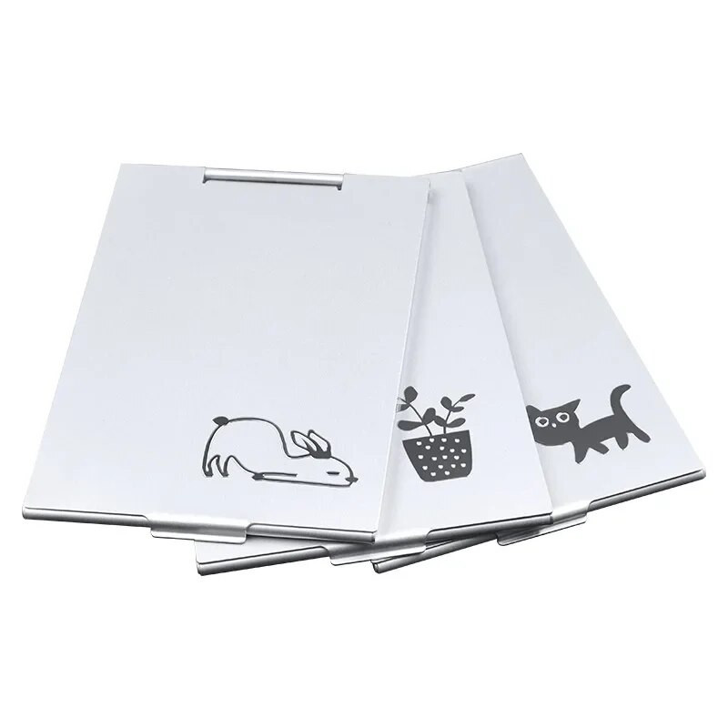 Alumínium összecsukható tükör zsebes mini hordozható sminktükrök utazási kézi kis tükör pipere, összecsukható kompakt kozmetikai eszközök