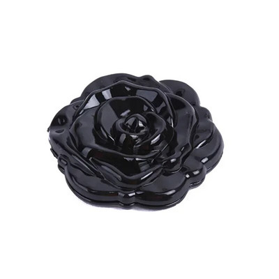 Mini Mirror Retro Rózsa Virág Hordozható Kis Zseb Smink Tükör Kétoldalas Kézi Tükrök Kompakt kozmetikai szépségápolási eszköz WC