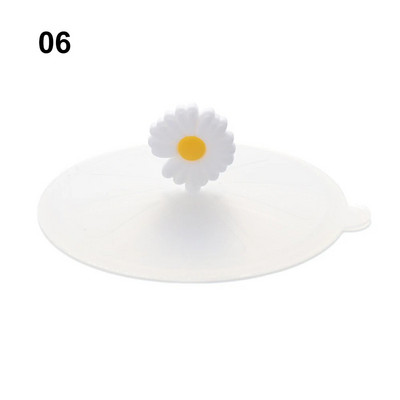 1/2db szilikon bögre csésze fedő tömítő védő fedél hő hőmérséklet megőrzés pormentes tea/kávé/tej csésze domború fogantyúval