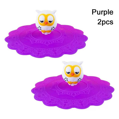 1/2db szilikon bögre csésze fedő tömítő védő fedél hő hőmérséklet megőrzés pormentes tea/kávé/tej csésze domború fogantyúval