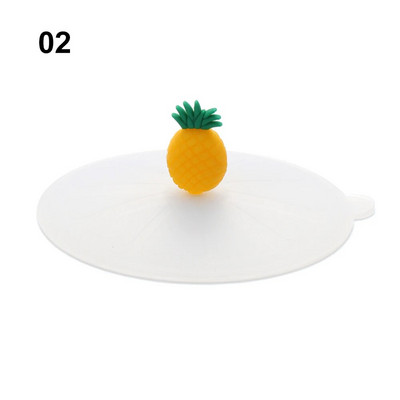 1/2db szilikon bögre csésze fedő tömítő védő fedél hő hőmérséklet megőrzés pormentes tea/kávé/tej csésze domború fogantyúval