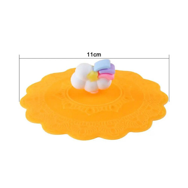 1/2db szilikon bögre csésze fedő tömítő védő fedél hő hőmérséklet megőrzés pormentes tea/kávé/tej csésze domború fogantyúval