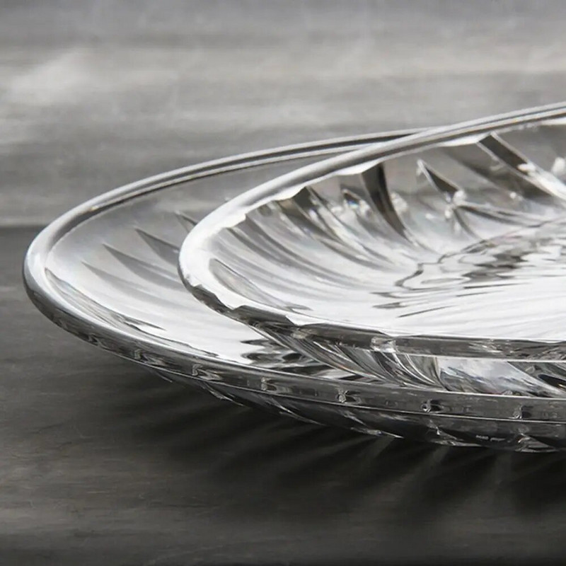 Dekorációs kézműves bemutató élelmiszer Átlátszó délutáni tea ételmintatartó tálca Desszerttál Gyümölcstányér tálca állvány