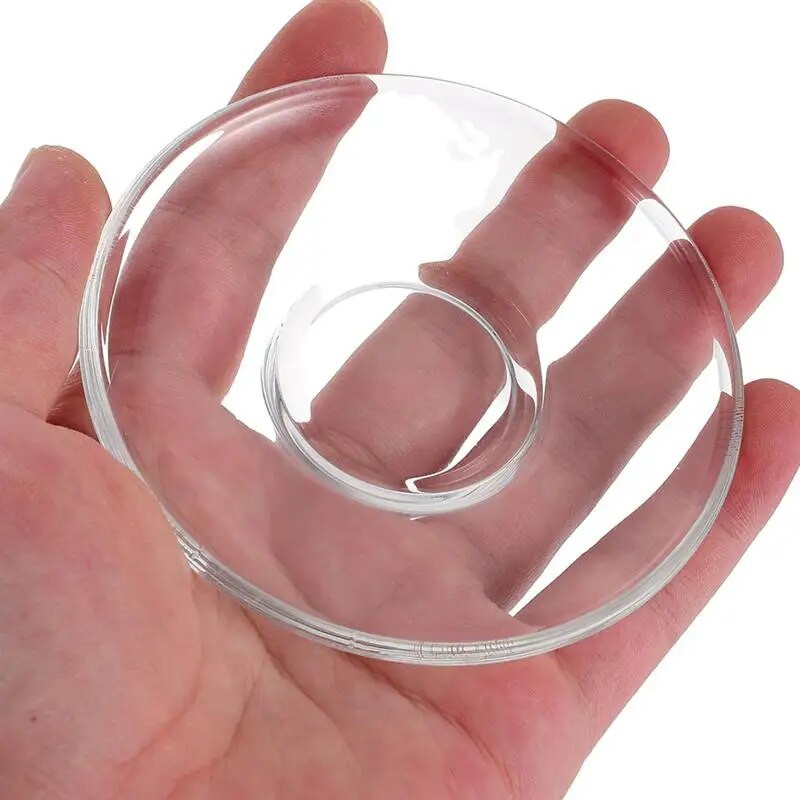 6/4 db Dekor Kerek üveglapok Átlátszó csészealjak Asztali csészealátét Italalátét csészék Szőnyegek Tea alátétek Kis konyhai kiegészítők