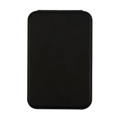 Téglalap alakú smink zseb kozmetikai tükrök Ultra vékony, összehajtható sminktükör horony, csúszásgátló kialakítás, kompakt kozmetikai tükör