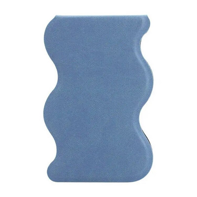 Téglalap alakú smink zseb kozmetikai tükrök Ultra vékony, összehajtható sminktükör horony, csúszásgátló kialakítás, kompakt kozmetikai tükör