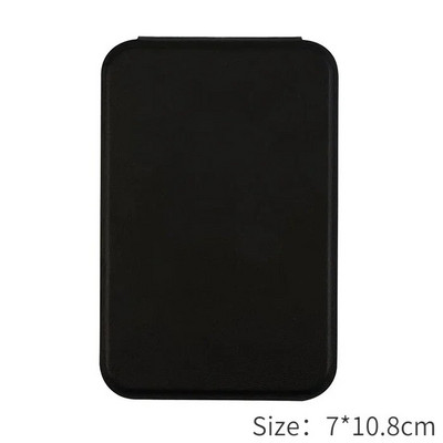 Zseb téglalap alakú összecsukható sminktükör Ultravékony összecsukható sminktükör Személyre szabott hordozható kompakt kozmetikai tükör