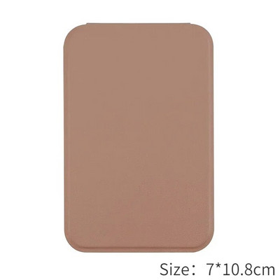 Zseb téglalap alakú összecsukható sminktükör Ultravékony összecsukható sminktükör Személyre szabott hordozható kompakt kozmetikai tükör